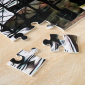 Brighton Pier & Cloudy Sky Digital Painting Legpuzzel (Zijkant)