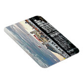 Brighton Pier & Cloudy Sky Digital Painting Magneet (Rechterzijde)