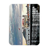Brighton Pier & Cloudy Sky Digital Painting Magneet (Verticaal)