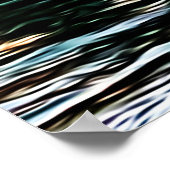 Brighton Pier & Cloudy Sky Digital Painting Poster (Hoek)