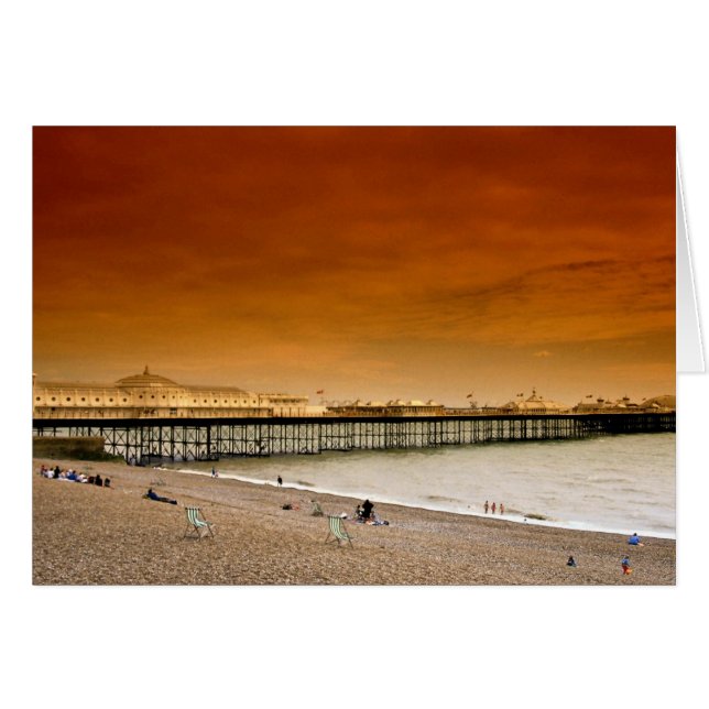 Brighton pier, Engeland (Voorkant Horizontaal)