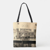 Brighton Pier ENGELAND Jaar Reisvakantie Tote Bag (Achterkant)