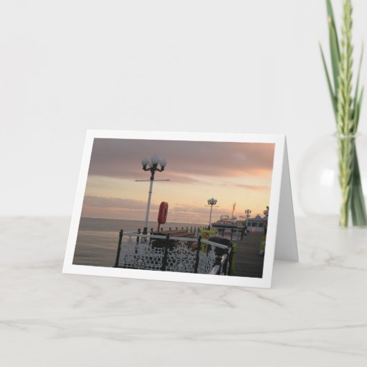 Brighton Pier, Engeland Kaart (Voorkant)
