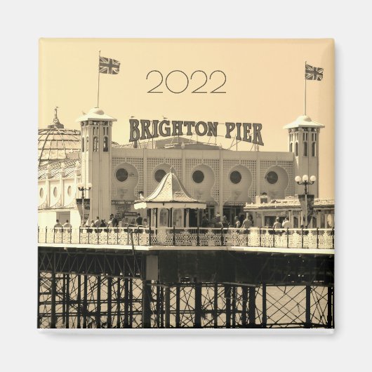 Brighton Pier ENGLAND 2022 Magneet (Voorkant)