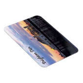 Brighton Pier in Evening Foto Magneet (Rechterzijde)