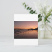 brighton pier in zonsondergang briefkaart (Staand voorkant)