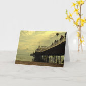 Brighton Pier Kaart (Gele Bloem)