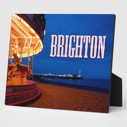 Brighton Pier - Mooi! Fotoplaat (Zijkant)