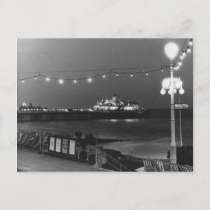 Brighton pier 's nachts briefkaart