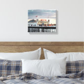 Brighton Pier Sunset Foto Canvas Afdruk (Insitu (Slaapkamer))