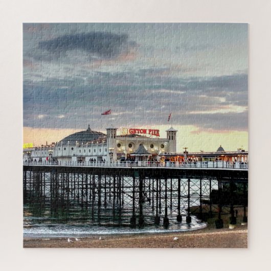 Brighton Pier Sunset Legpuzzel (Verticaal)