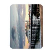 Brighton Pier Sunset Magneet (Verticaal)