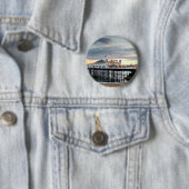 Brighton Pier Sunset Ronde Button 5,7 Cm (In situ)