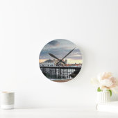 Brighton Pier Sunset Ronde Klok (Huis)