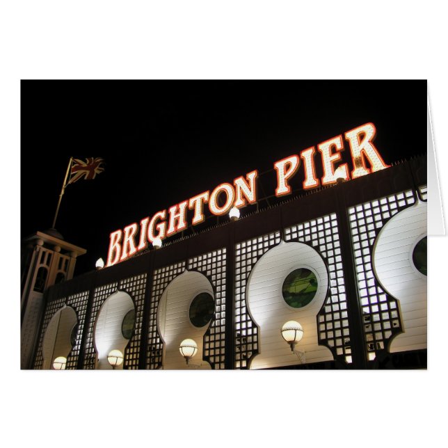 Brighton Pier, Sussex, Verenigd Koninkrijk (Voorkant Horizontaal)
