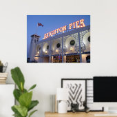 Brighton Pier, Sussex, Verenigd Koninkrijk Poster (Thuiskantoor)