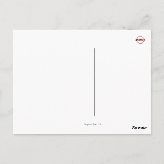 Brighton Pier UK (2006) Briefkaart (Achterkant)