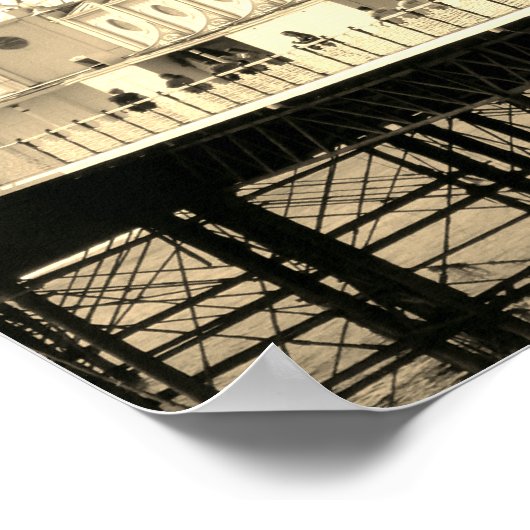 Brighton Pier UK Poster (Hoek)