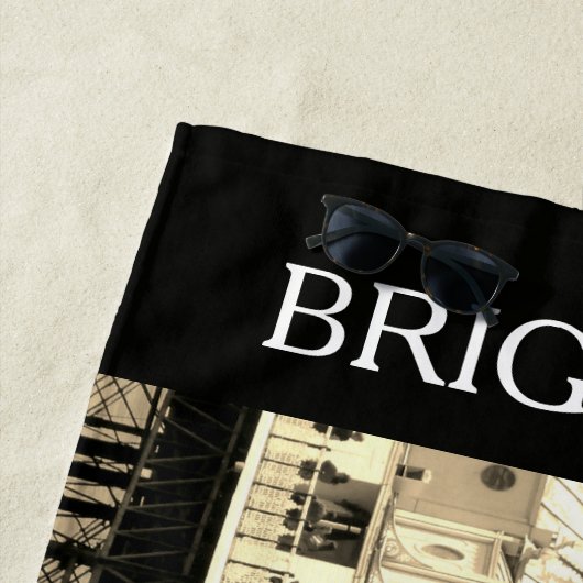 Brighton Pier UK Vakantie Strandlaken (In situ)