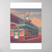 Brighton Reisposter Poster (Voorkant)
