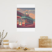 Brighton Reisposter Poster (Keuken)