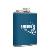 Brighton Resort Utah Skier Heupfles (Rechts)