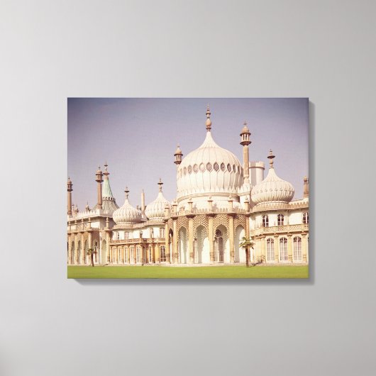 Brighton Royal Pavilion Canvas Afdruk (Voorkant)