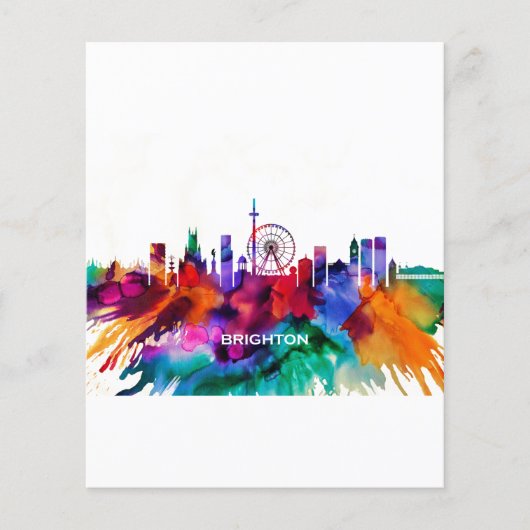 Brighton Skyline Flyer (Voorkant)