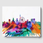 Brighton Skyline Gastenboek (Achterkant)