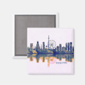 Brighton Skyline Magneet (Voorkant / Achterkant)