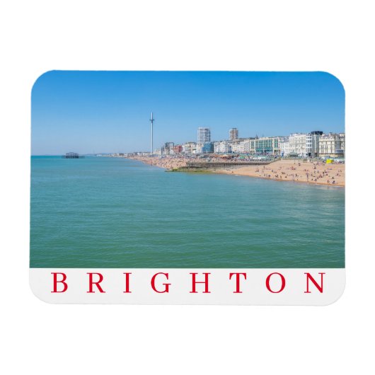 Brighton souvenir fridge magnet magneet (Horizontaal)