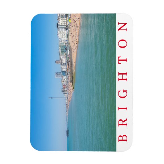 Brighton souvenir fridge magnet magneet (Verticaal)