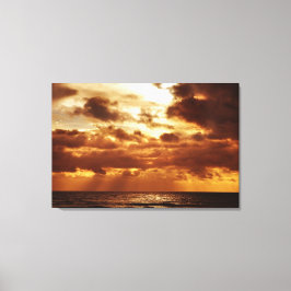 Brighton Sunset Canvas Afdruk