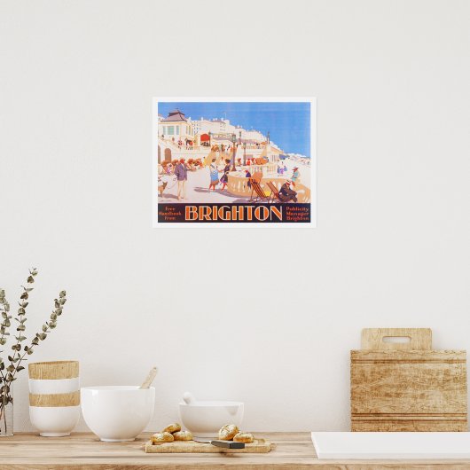  Brighton Travel poster (Keuken)