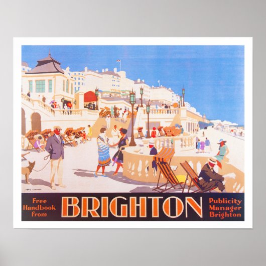  Brighton Travel poster (Voorkant)