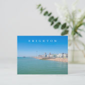 Brighton uitzicht briefkaart (Staand voorkant)