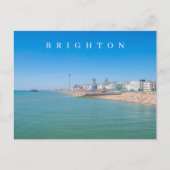 Brighton uitzicht briefkaart (Voorkant)