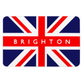Brighton UK Flag Magneet (Horizontaal)