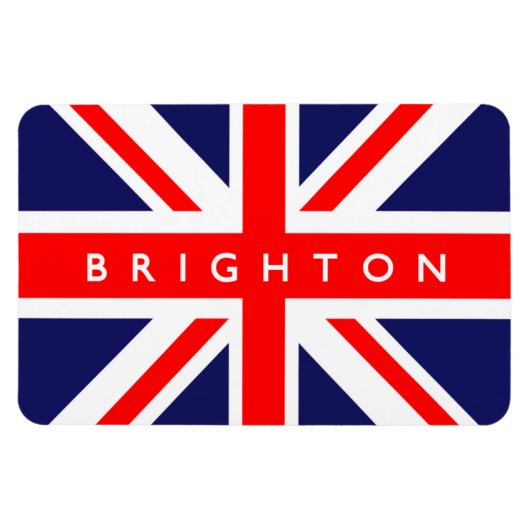 Brighton UK Flag Magneet (Horizontaal)