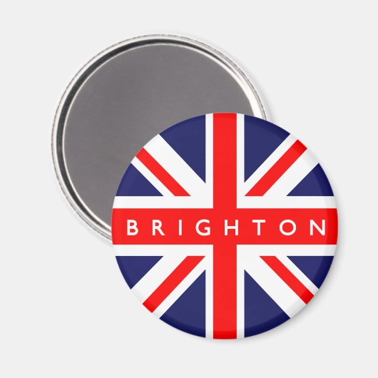 Brighton UK Flag Magneet (Voorkant / Achterkant)