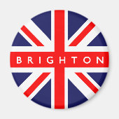 Brighton UK Flag Magneet (Voorkant)