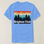 Brighton Utah Retro T-shirt (Design voorkant)