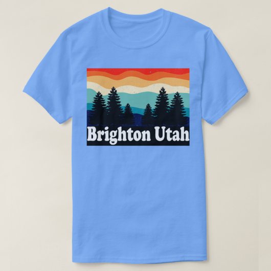 Brighton Utah Retro T-shirt (Design voorkant)