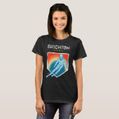 Brighton Utah USA Ski Resort BACK PRINT 2 T-shirt (Voorkant volledig)