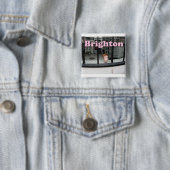 Brighton - Verbazingwekkend! Vierkante Button 5,1 Cm (In situ)