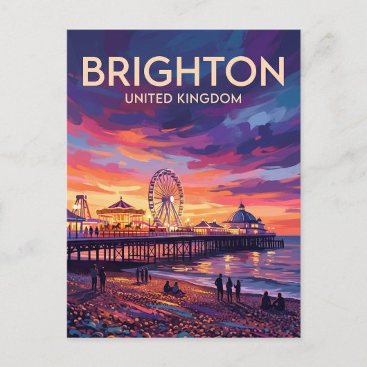 Brighton Verenigd Koninkrijk Briefkaart (Voorkant)