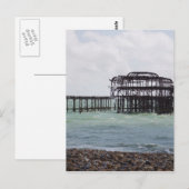 Brighton West Pier Briefkaart (Voorkant / Achterkant)