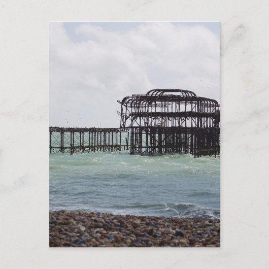 Brighton West Pier Briefkaart (Voorkant)