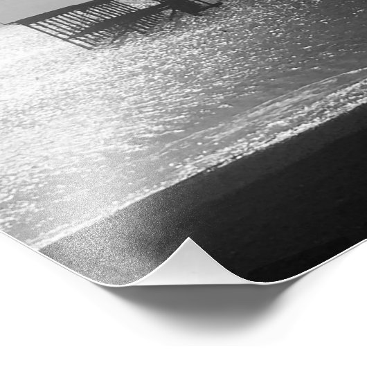 Brighton West Pier Foto Afdruk (Hoek)