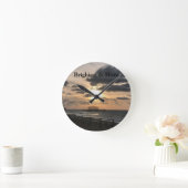 Brighton West Pier Sunrise Foto Ronde Klok (Huis)